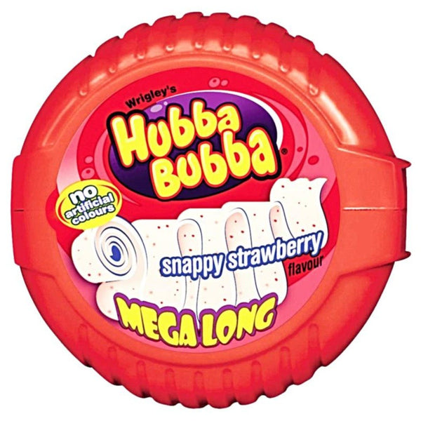 Buy Hubba bubba snappy strawberry online in india. Buy all types of imported chocolates, imported chocolate, imported candy, imported candies, foreign chocolate, foreign chocolates, foreign snacks, foreign biscuites, foreign cookies, international chocolates, international snacks, imported cooikes, imported biscuits, imported cold drinks, imported drinks, dry fruits, dates, honey, spread, imported chips, imported wafers, imported marshmallow, imported jelly near you on https://www.chocoliz.com/ 