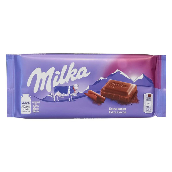 Milka Zartgerb Extra Cocoa 100Gm(Imported Chocolate)