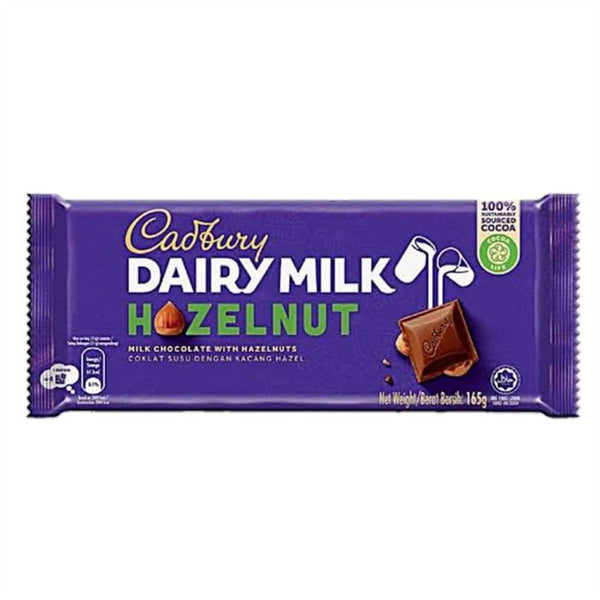 Buy Cadbury Dairy Milk Hazelnut 160Gm (Imported) online in india. Buy all types of imported chocolates, imported chocolate, imported candy, imported candies, foreign chocolate, foreign chocolates, foreign snacks, foreign biscuites, foreign cookies, international chocolates, international snacks, imported cooikes, imported biscuits, imported cold drinks, imported drinks, dry fruits, dates, honey, spread, imported chips, imported wafers, imported marshmallow, imported jelly near you. 