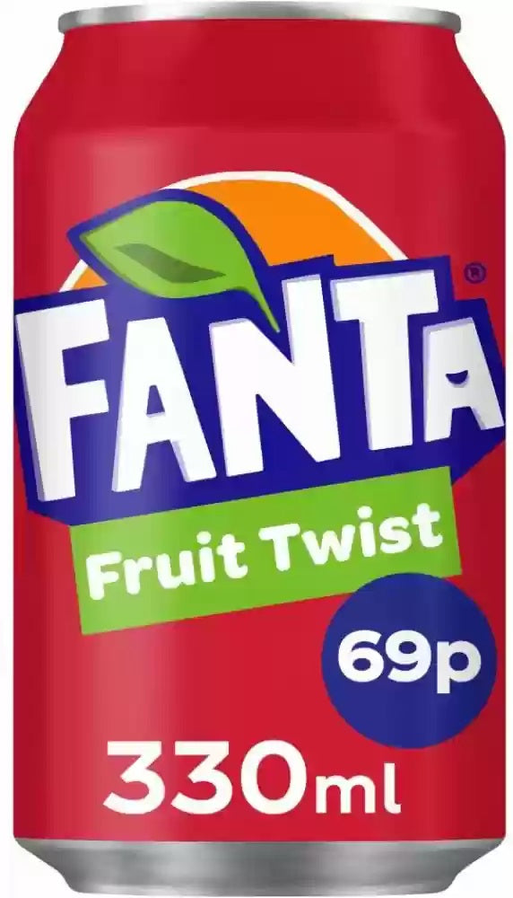 Fanta Fruit Twist 330ml (Imported Coldrink)