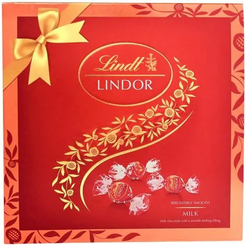 Lindt Lindor Milk Choco Celebration Gift Pack100Gm 12.5Gm*8(Imported Celebration Gift Pack)