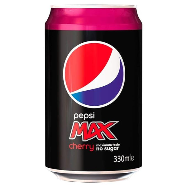 Pepsi Max Cherry 330ml(Imported Coldrink)