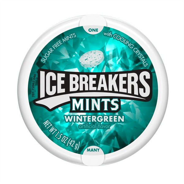 Ice Breakers Wintergreen Flavored Mints 42gms (Imported)