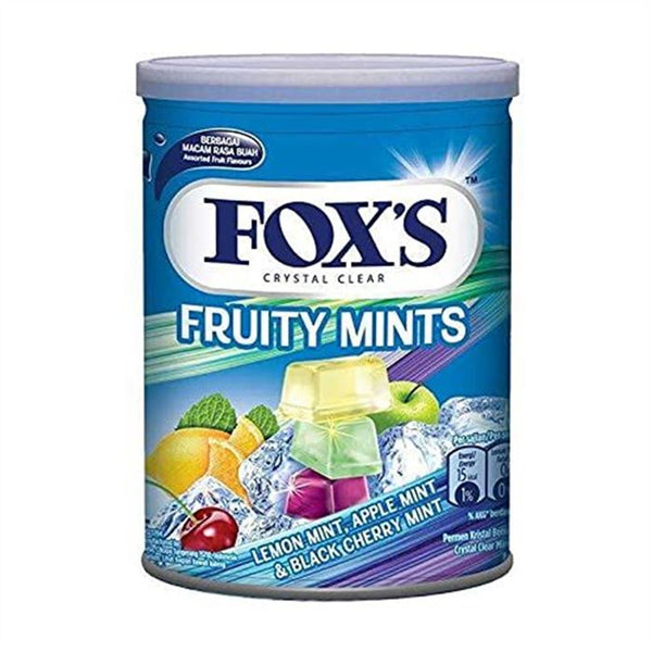 Buy Fox's fruity mints candy online in india. Buy all types of imported chocolates, imported chocolate, imported candy, imported candies, foreign chocolate, foreign chocolates, foreign snacks, foreign biscuites, foreign cookies, international chocolates, international snacks, imported cooikes, imported biscuits, imported cold drinks, imported drinks, dry fruits, dates, honey, spread, imported chips, imported wafers, imported marshmallow, imported jelly near you on https://www.chocoliz.com/ 