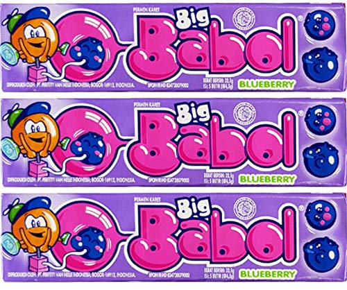 Buy Big Babol blueberry gum online in india. Buy all types of imported chocolates, imported chocolate, imported candy, imported candies, foreign chocolate, foreign chocolates, foreign snacks, foreign biscuites, foreign cookies, international chocolates, international snacks, imported cooikes, imported biscuits, imported cold drinks, imported drinks, dry fruits, dates, honey, spread, imported chips, imported wafers, imported marshmallow, imported jelly near you. 