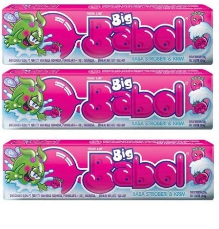 Buy Big Babol rasa stroberi and krim online in india. Buy all types of imported chocolates, imported chocolate, imported candy, imported candies, foreign chocolate, foreign chocolates, foreign snacks, foreign biscuites, foreign cookies, international chocolates, international snacks, imported cooikes, imported biscuits, imported cold drinks, imported drinks, dry fruits, dates, honey, spread, imported chips, imported wafers, imported marshmallow, imported jelly near you. 