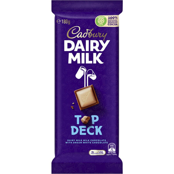Cadbury Dairy Milk Top Deck 180Gm (Imported Chocolate)