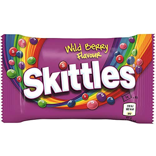 Buy skittles wild berry candy online in india. Buy all types of imported chocolates, imported chocolate, imported candy, imported candies, foreign chocolate, foreign chocolates, foreign snacks, foreign biscuites, foreign cookies, international chocolates, international snacks, imported cooikes, imported biscuits, imported cold drinks, imported drinks, dry fruits, dates, honey, spread, imported chips, imported wafers, imported marshmallow, imported jelly near you on https://www.chocoliz.com/ 