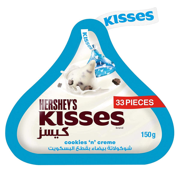 Buy hersheys kisses cookies n creme online in india. Buy all types of imported chocolates, imported chocolate, imported candy, imported candies, foreign chocolate, foreign chocolates, foreign snacks, foreign biscuites, foreign cookies, international chocolates, international snacks, imported cooikes, imported biscuits, imported cold drinks, imported drinks, dry fruits, dates, honey, spread, imported chips, imported wafers, imported marshmallow, imported jelly near you on https://www.chocoliz.com/ 