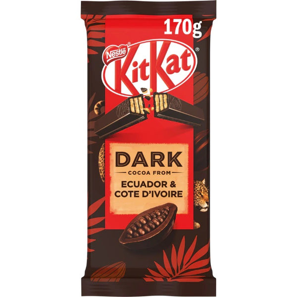 Buy kit kat dark chocolate online in india. Buy all types of imported chocolates, imported chocolate, imported candy, imported candies, foreign chocolate, foreign chocolates, foreign snacks, foreign biscuites, foreign cookies, international chocolates, international snacks, imported cooikes, imported biscuits, imported cold drinks, imported drinks, dry fruits, dates, honey, spread, imported chips, imported wafers, imported marshmallow, imported jelly near you on https://www.chocoliz.com/ 