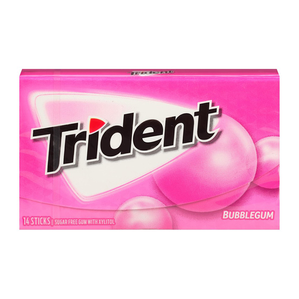 Buy trident bubblegum online in india. Buy all types of imported chocolates, imported chocolate, imported candy, imported candies, foreign chocolate, foreign chocolates, foreign snacks, foreign biscuites, foreign cookies, international chocolates, international snacks, imported cooikes, imported biscuits, imported cold drinks, imported drinks, dry fruits, dates, honey, spread, imported chips, imported wafers, imported marshmallow, imported jelly near you on https://www.chocoliz.com/ 